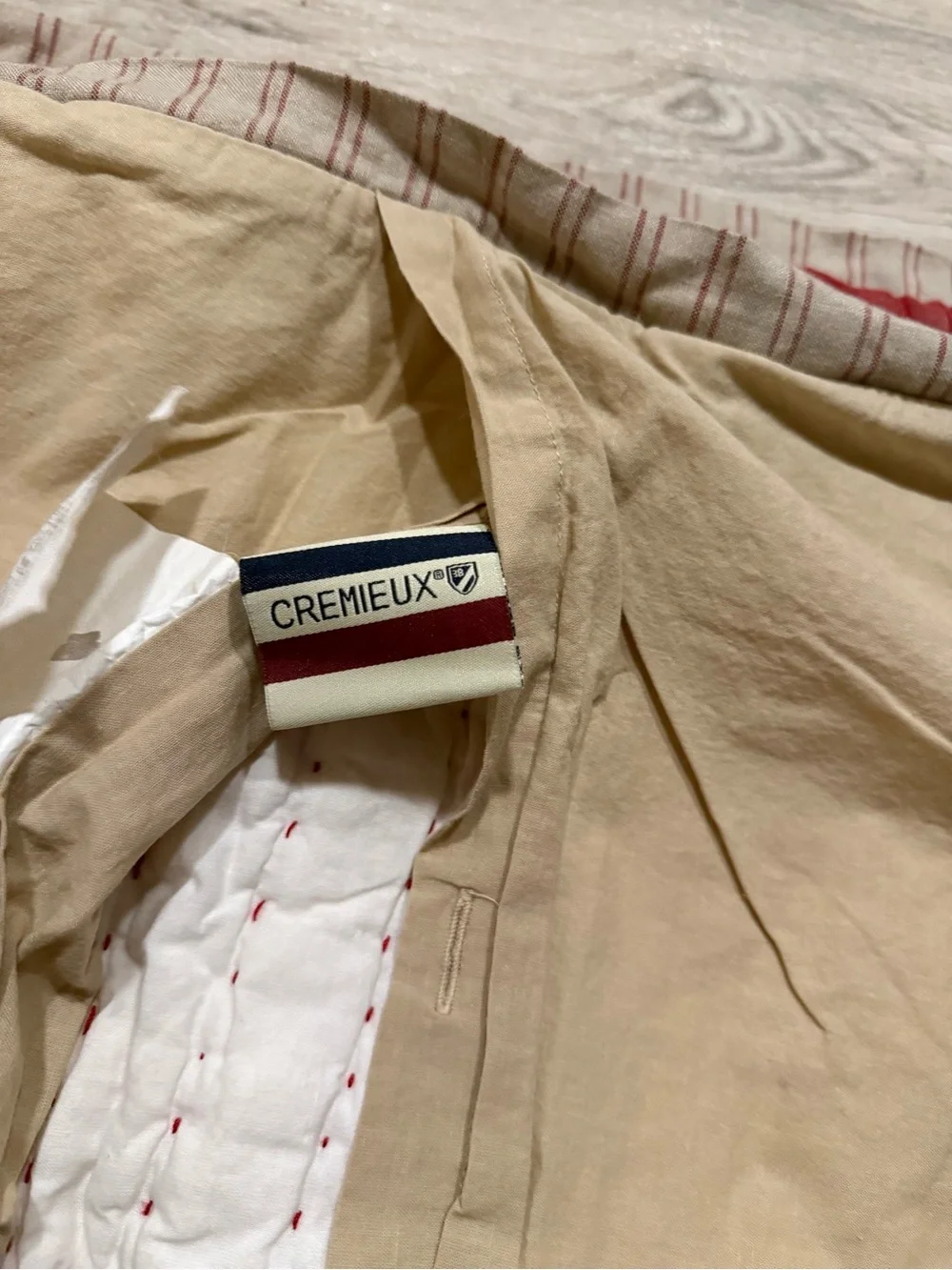 2 DanielCremieux Addison Barn Red Quilted Pick Stitched Standard Size Shams